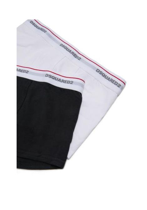 Boxer con logo DSQUARED2 JUNIOR | DQ2479 D008JDQC25